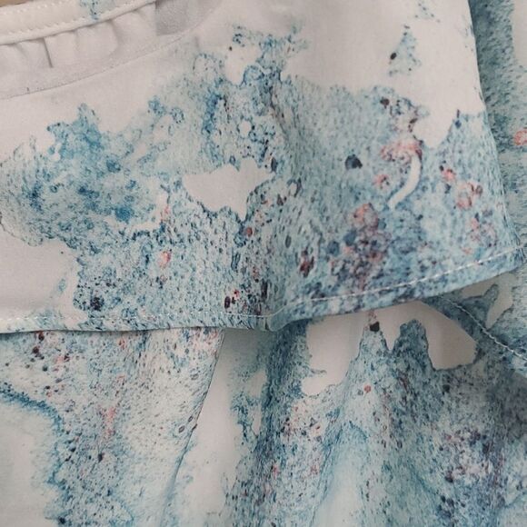 MOSSIMO Printed Water Color Jumpsuit - Size Large - Picture 4 of 6